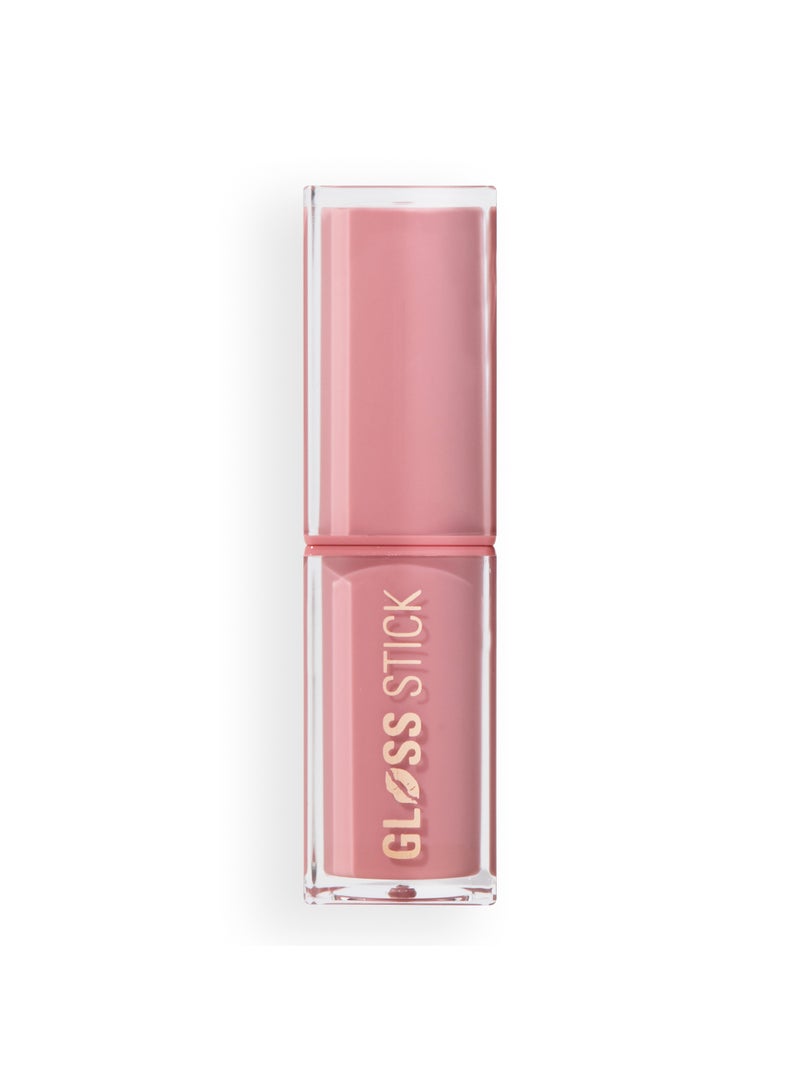 REVOLUTION Pout Shine Glossy Lipstick Mauve It - Image 1